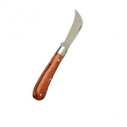 چاقو پیوند زن سرکج  دسته چوبی BK-9973